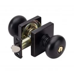 Harney Hardware Residential Door Locks Door Knob Set Keyed / Entry Function Contemporary Style Kendall Collection