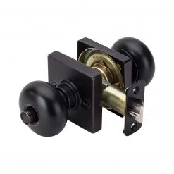 Harney Hardware Residential Door Locks Door Knob Set Keyed / Entry Function Contemporary Style Kendall Collection 7 Harney Hardware Residential Door Locks Door Knob Set Keyed / Entry Function Contemporary Style Kendall Collection