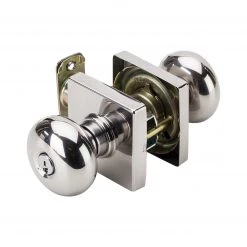Harney Hardware Door Knob Set Keyed / Entry Function Contemporary Style Kendall Collection Residential Door Locks
