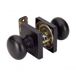 Harney Hardware Door Knob Set Closet / Hall / Passage Function Contemporary Style Kendall Collection Residential Door Locks