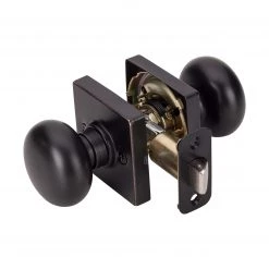Harney Hardware Door Knob Set Closet / Hall / Passage Function Contemporary Style Kendall Collection Residential Door Locks