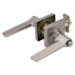 Harney Hardware Door Lever Set Keyed / Entry Function Contemporary Style Palm Collection Residential Door Locks