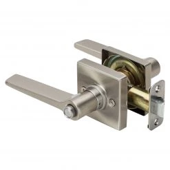 Harney Hardware Door Lever Set Bed / Bath / Privacy Function Contemporary Style Palm Collection Residential Door Locks 7 Harney Hardware Door Lever Set Bed / Bath / Privacy Function Contemporary Style Palm Collection Residential Door Locks