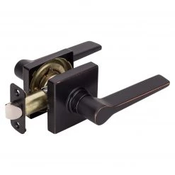 Harney Hardware Residential Door Locks Door Lever Set Closet / Hall / Passage Function Contemporary Style Palm Collection