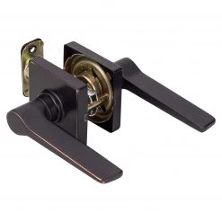 Harney Hardware Residential Door Locks Door Lever Set Closet / Hall / Passage Function Contemporary Style Palm Collection