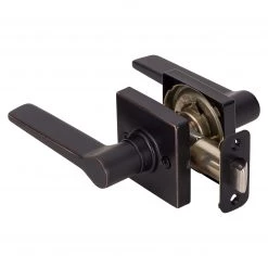 Harney Hardware Residential Door Locks Door Lever Set Closet / Hall / Passage Function Contemporary Style Palm Collection