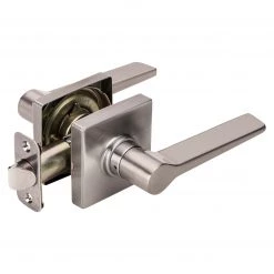 Harney Hardware Door Lever Set Closet / Hall / Passage Function Contemporary Style Palm Collection Residential Door Locks
