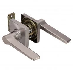 Harney Hardware Door Lever Set Closet / Hall / Passage Function Contemporary Style Palm Collection Residential Door Locks