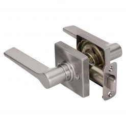 Harney Hardware Door Lever Set Closet / Hall / Passage Function Contemporary Style Palm Collection Residential Door Locks