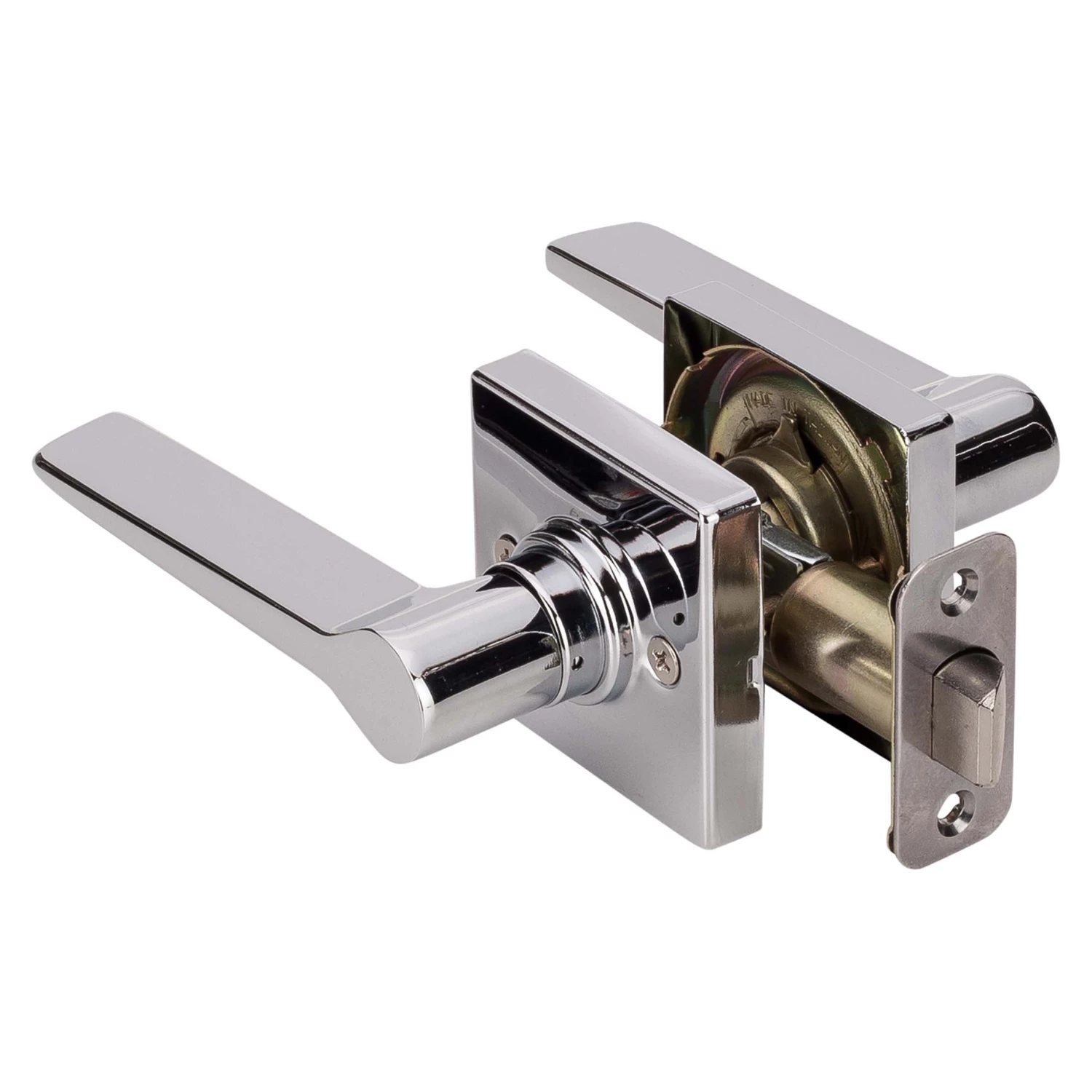 Harney Hardware Residential Door Locks Door Lever Set Closet / Hall / Passage Function Contemporary Style Palm Collection 4 Harney Hardware Residential Door Locks Door Lever Set Closet / Hall / Passage Function Contemporary Style Palm Collection