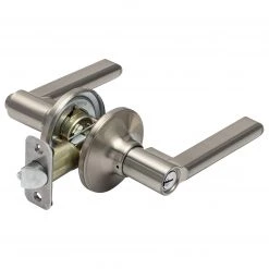 Harney Hardware Door Lever Set Keyed / Entry Function Contemporary Style Fallon Collection Residential Door Locks