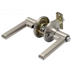Harney Hardware Door Lever Set Keyed / Entry Function Contemporary Style Fallon Collection Residential Door Locks