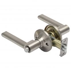 Harney Hardware Door Lever Set Keyed / Entry Function Contemporary Style Fallon Collection Residential Door Locks