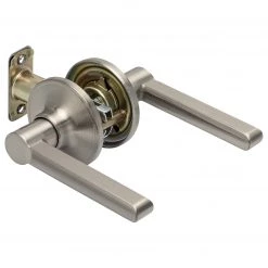 Harney Hardware Door Lever Set Closet / Hall / Passage Function Contemporary Style Fallon Collection