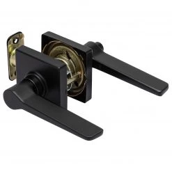 Harney Hardware Residential Door Locks Door Lever Set Closet / Hall / Passage Function Contemporary Style Palm Collection