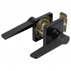 Harney Hardware Residential Door Locks Door Lever Set Closet / Hall / Passage Function Contemporary Style Palm Collection
