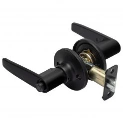 Harney Hardware Door Lever Set Keyed / Entry Function Electra Collection