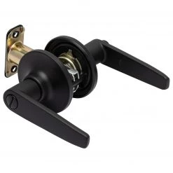 Harney Hardware Residential Door Locks Door Lever Set Bed / Bath / Privacy Function Electra Collection