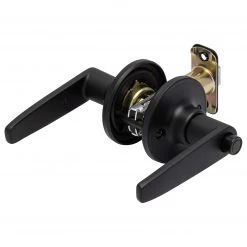 Harney Hardware Residential Door Locks Door Lever Set Bed / Bath / Privacy Function Electra Collection