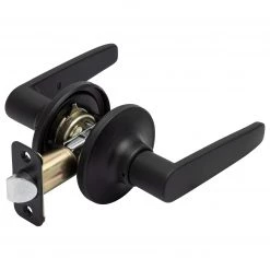 Harney Hardware Door Lever Set Closet / Hall / Passage Function Electra Collection Residential Door Locks