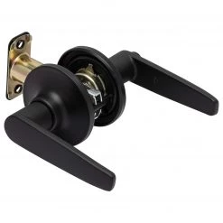 Harney Hardware Door Lever Set Closet / Hall / Passage Function Electra Collection Residential Door Locks