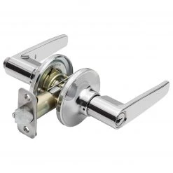 Harney Hardware Door Lever Set Keyed / Entry Function Electra Collection
