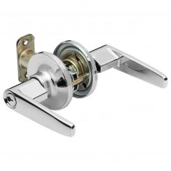 Harney Hardware Door Lever Set Keyed / Entry Function Electra Collection