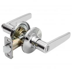 Harney Hardware Residential Door Locks Door Lever Set Bed / Bath / Privacy Function Electra Collection