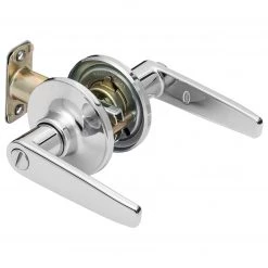 Harney Hardware Residential Door Locks Door Lever Set Bed / Bath / Privacy Function Electra Collection