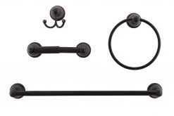Harney Hardware Austin Venetian Bronze Bathroom Hardware Set Bathroom Hardware Sets