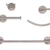 Harney Hardware Boca Grande Satin Nickel Bathroom Hardware Set Bathroom Hardware Sets