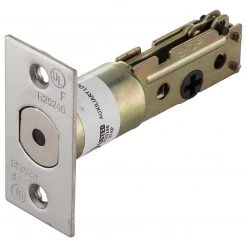 Harney Hardware Commercial Deadbolt Latch, UL Fire Rated, 2 3/8 In. Backset Commercial Door Hardware