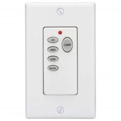 Harney Hardware Ceiling Fans And Lighting Ceiling Fan Remote Wall Control Switch, On / Off, Light Dimmer And Fan Speed Control