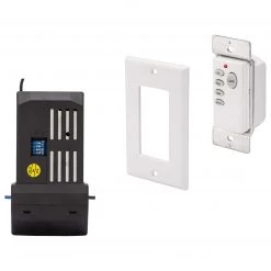 Harney Hardware Ceiling Fans And Lighting Ceiling Fan Remote Wall Control Switch, On / Off, Light Dimmer And Fan Speed Control