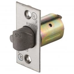 Harney Hardware Commercial Entry / Classroom / Storeroom Latch, UL Fire Rated, 2 3/8 In. Backset