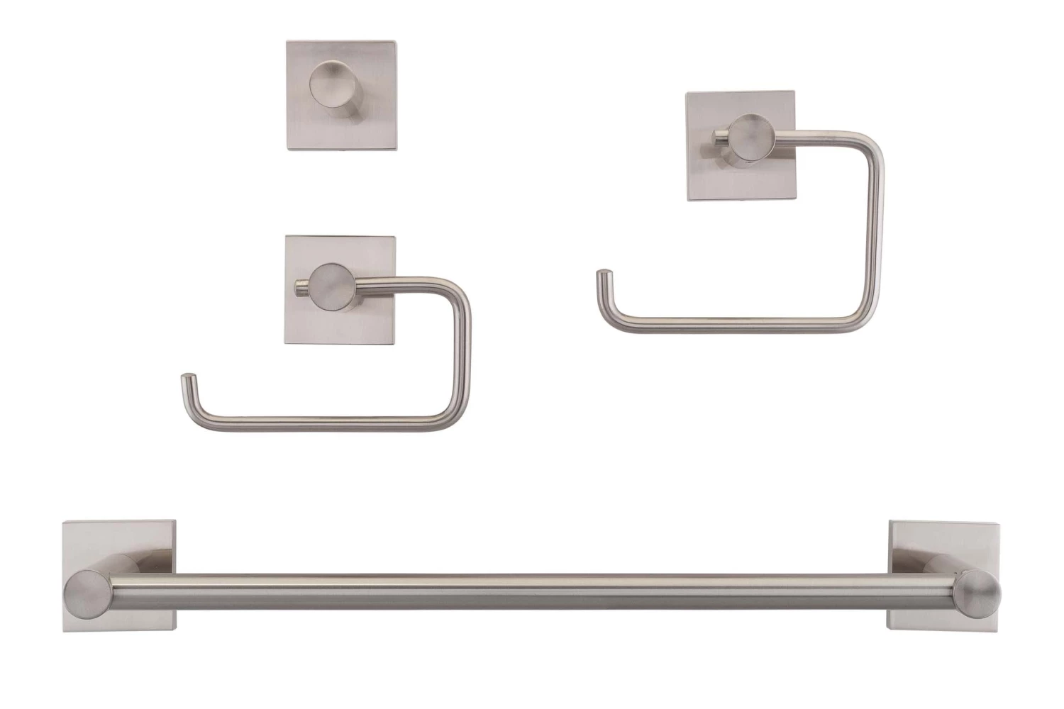 Harney Hardware Bathroom Hardware Sets Daytona Satin Nickel Bathroom Hardware Set 1 Harney Hardware Bathroom Hardware Sets Daytona Satin Nickel Bathroom Hardware Set