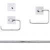 Harney Hardware Daytona Chrome Bathroom Hardware Set