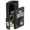 Harney Hardware Residential Door Locks Electronic Keyless Deadbolt, Square Escutcheon