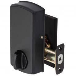 Harney Hardware Residential Door Locks Electronic Keyless Deadbolt, Square Escutcheon