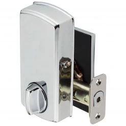 Harney Hardware Residential Door Locks Electronic Keyless Deadbolt, Square Escutcheon