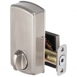 Harney Hardware Residential Door Locks Bluetooth Electronic Keyless Deadbolt, Square Escutcheon 7 Harney Hardware Residential Door Locks Bluetooth Electronic Keyless Deadbolt, Square Escutcheon