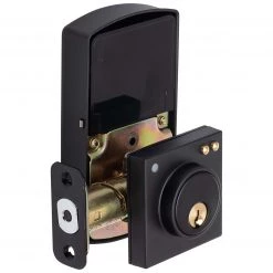 Harney Hardware Bluetooth Electronic Keyless Deadbolt, Square Escutcheon