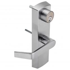 Harney Hardware Commercial Door Hardware Panic Exit Device Storeroom / Keyed Function Escutcheon Lever Trim