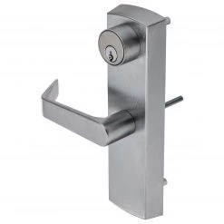 Harney Hardware Commercial Door Hardware Panic Exit Device Storeroom / Keyed Function Escutcheon Lever Trim