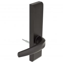 Harney Hardware Narrow Stile / Cross Bar Exit Device Passage / Hallway Function Lever Trim