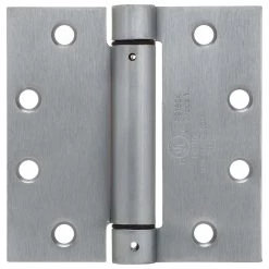 Harney Hardware Commercial Door Spring Hinges, UL Fire Rated, 4 1/2 In. X 4 1/2 In., 3 Pack