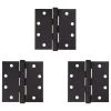 Harney Hardware Commercial Door Hinges, Ball Bearing, 4 1/2 In. X 4 1/2 In., 3 Pack Commercial Door Hardware