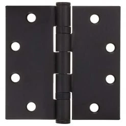 Harney Hardware Commercial Door Hinges, Ball Bearing, 4 1/2 In. X 4 1/2 In., 3 Pack Commercial Door Hardware