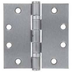 Harney Hardware Commercial Door Hinges, Ball Bearing, NRP, 4 1/2 In. X 4 1/2 In., 3 Pack Commercial Door Hardware