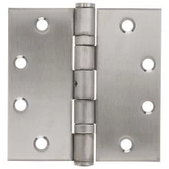 Harney Hardware Commercial Door Hinges, Ball Bearing, NRP, 4 1/2 In. X 4 1/2 In., 3 Pack